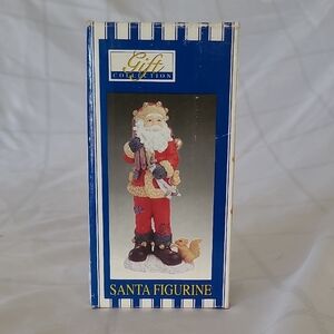 Red Santa Figurine Holiday Accent